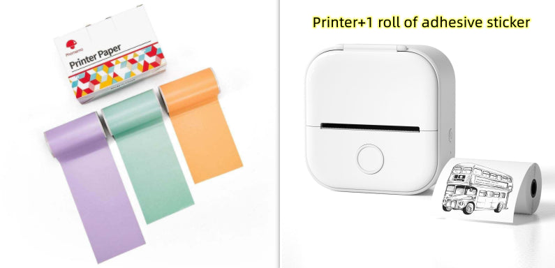 Portable Mini Thermal Label Printer
